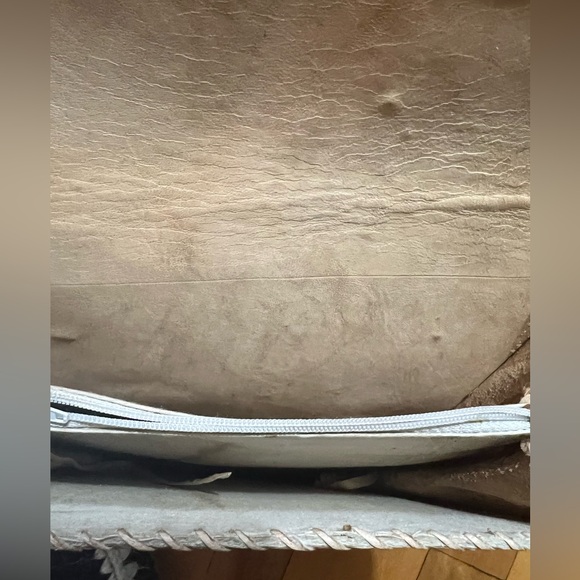 Handmade Gator or Lizard Vintage Genuine Leather Bag - Picture 5 of 8